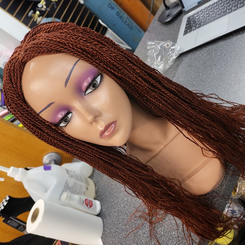 Handmade Twisted braided wig
